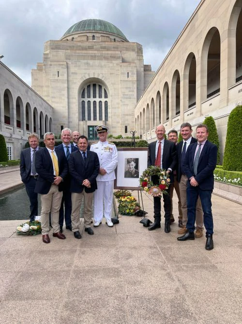 Mindless golfers at Last Post ceremony