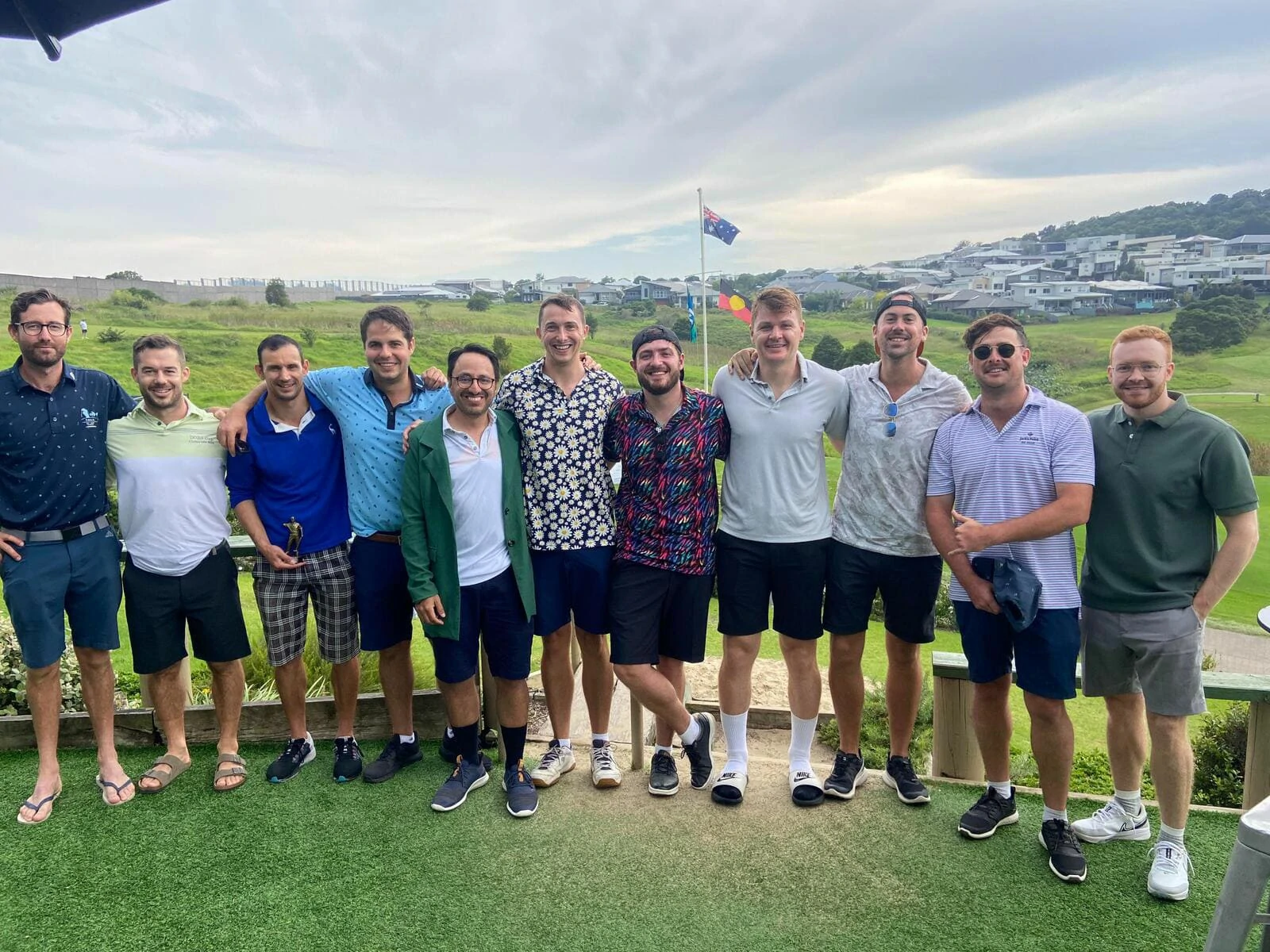 Jimmy Braithwaite Group Photo After LSC Round